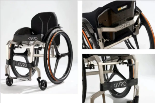 3D-Printed Titanium Wheelchair 3D-Printed Titanium Wheelchair